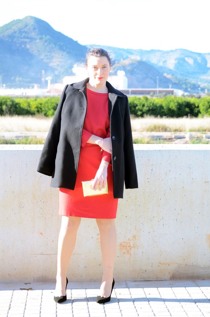 Lady in red & Magrid Bloggers Made In Spain 2016 _ Look_ Zapatos Magrit_mivestidoazul (19)