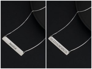 colgantes personalizados One necklace