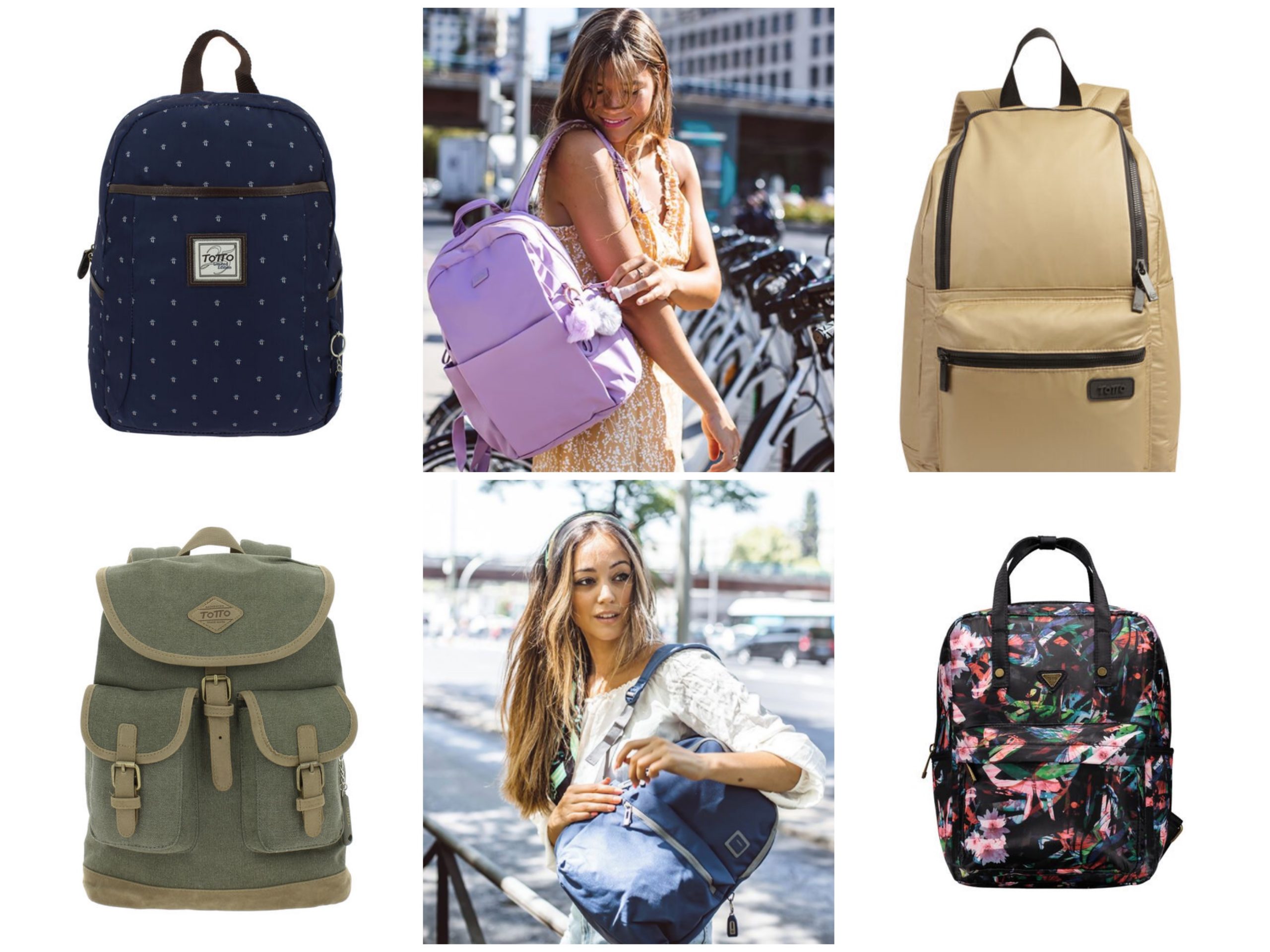 Bolsos mochila», la alternativa de moda a cualquier bolso de mujer | Vestido Azul Blog