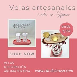 Candela Rosa : Velas artesanales de soja y decoración made in Spain